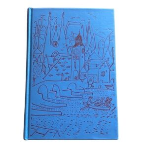 Sun Dial Press 1946 Blue The Blue Danube Vintage Illustrated Hardcover OS